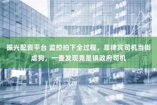 振兴配资平台 监控拍下全过程，菲律宾司机当街虐狗，一查发现竟是镇政府司机