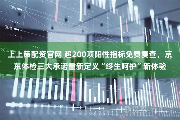 上上策配资官网 超200项阳性指标免费复查，京东体检三大承诺重新定义“终生呵护”新体验